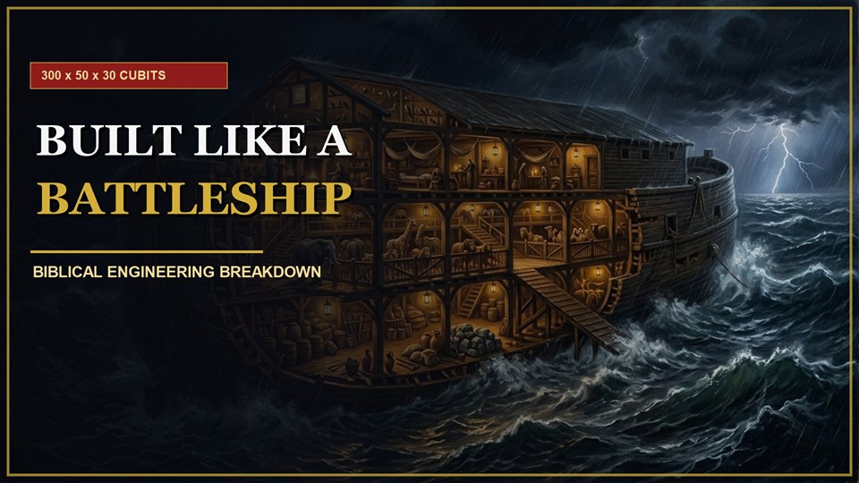 How Noah's Ark Actually Survived the Flood (Biblical Engineering Breakdown)